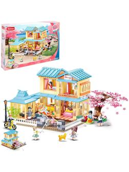 Конструктор Розовая мечта «Загородный коттедж», 1029 деталей