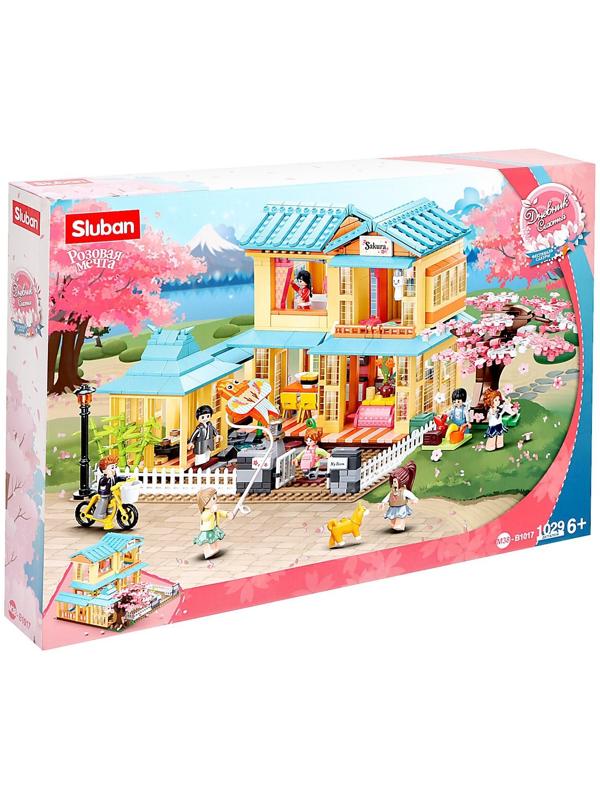 Конструктор Розовая мечта «Загородный коттедж», 1029 деталей