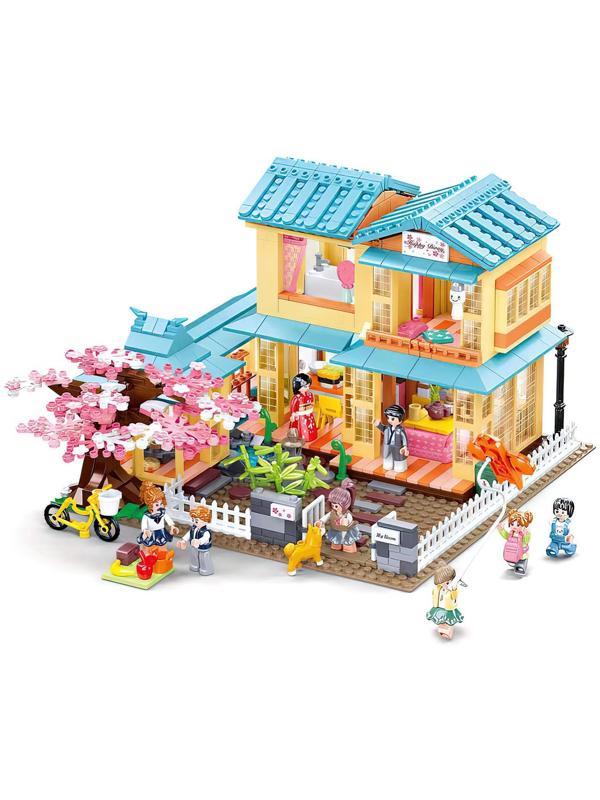 Конструктор Розовая мечта «Загородный коттедж», 1029 деталей