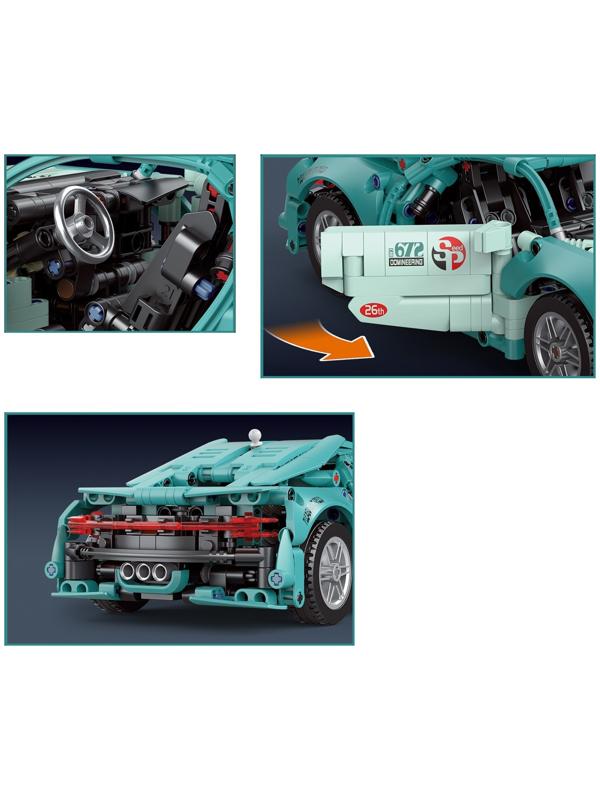 Конструктор Техно «Фурия Тиффани», 1034 детали