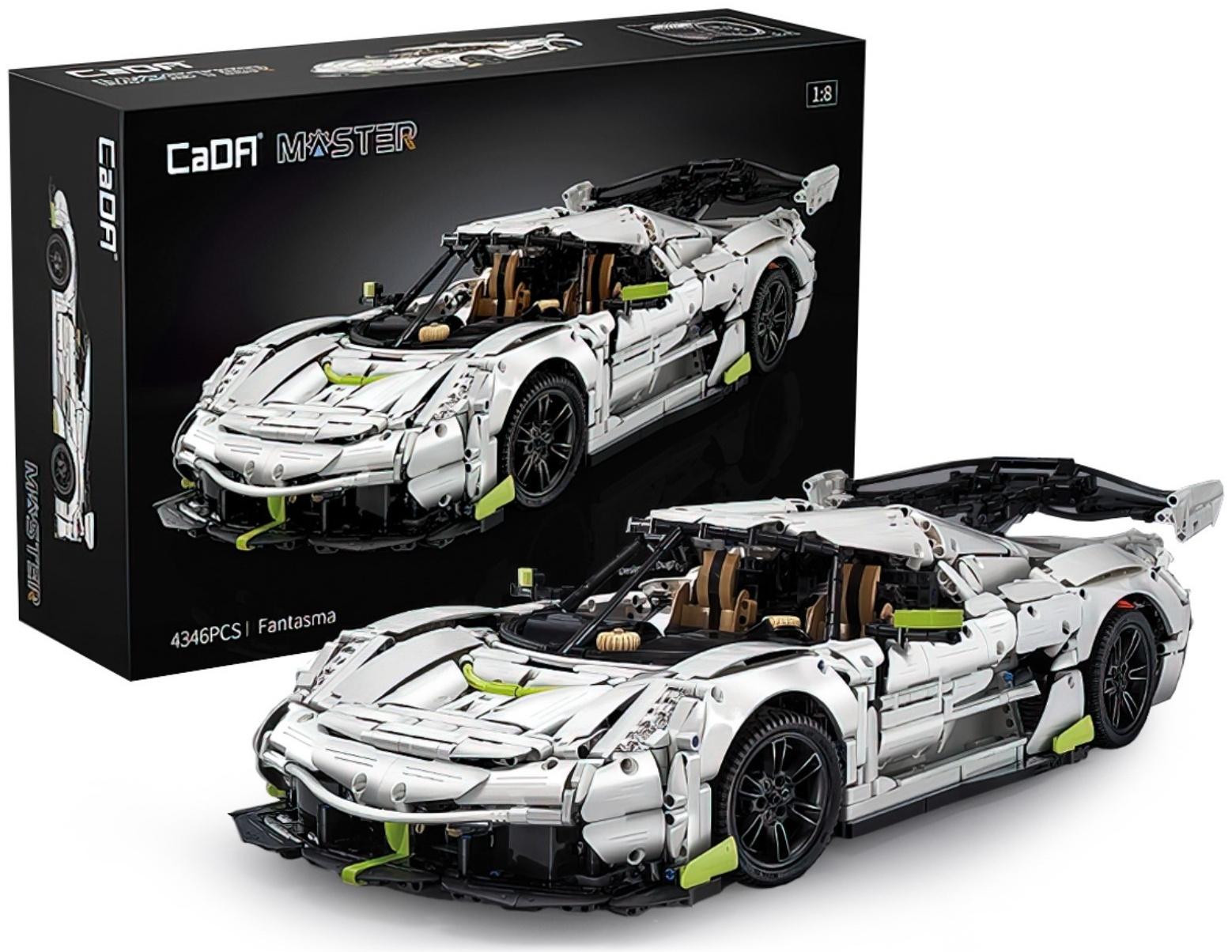 Конструктор CaDA 1:8 «Спорткар Fantasma» C61048W / 4346 деталей