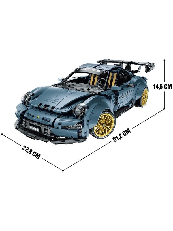 Конструктор «Спортивная тачка», радиоуправление, 1:10, 1887 деталей