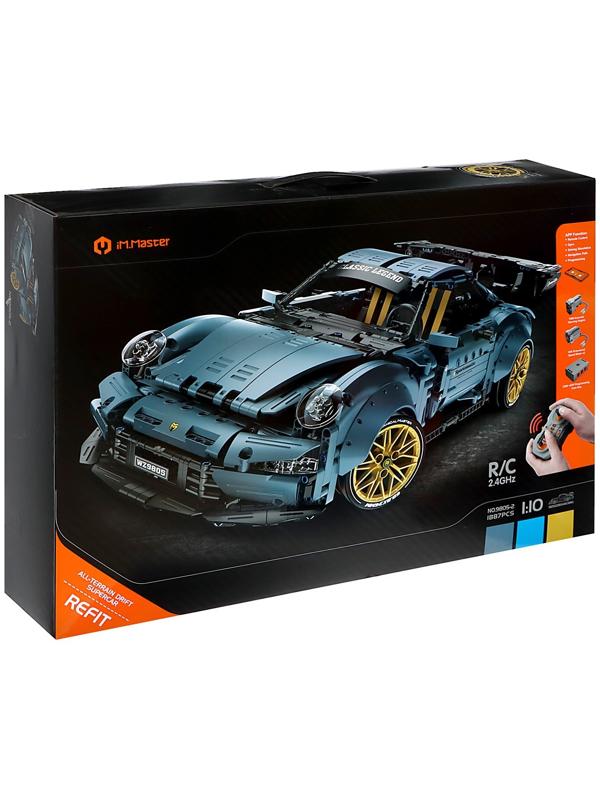 Конструктор «Спортивная тачка», радиоуправление, 1:10, 1887 деталей