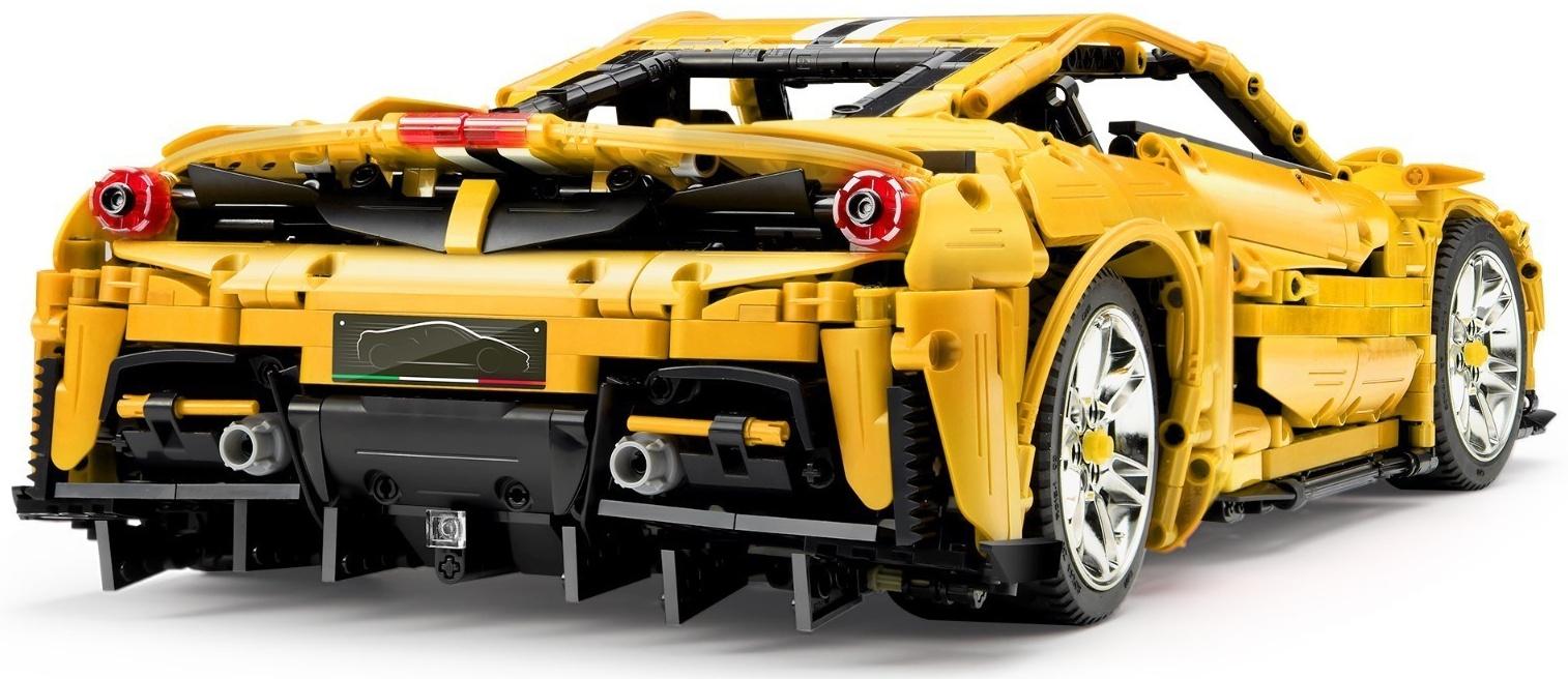 Конструктор радиоуправляемый CaDA 1:8 «Автомобиль Ferrari 458 Italia» C61057W / 3187 деталей