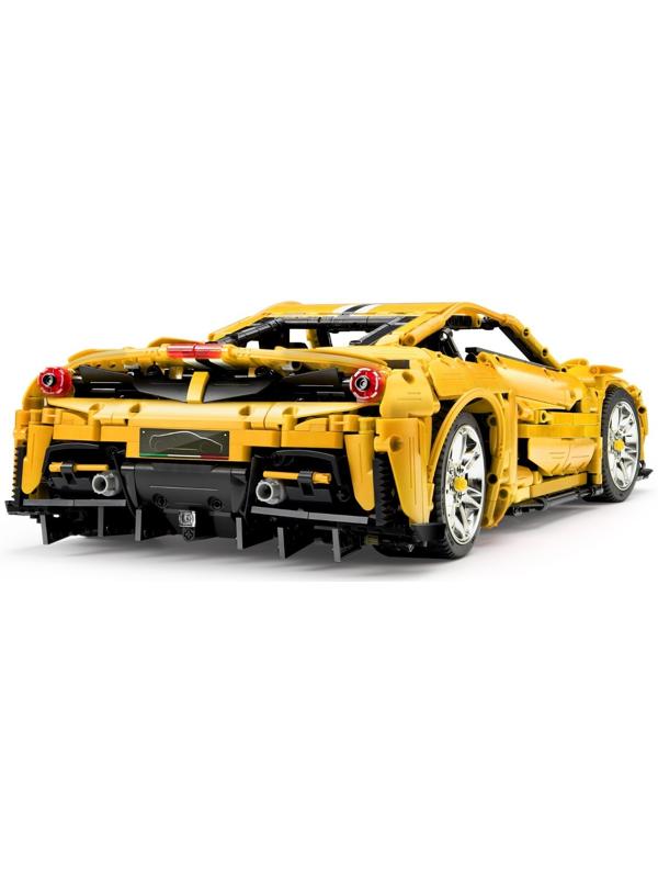 Конструктор радиоуправляемый CaDA 1:8 «Автомобиль Ferrari 458 Italia» C61057W / 3187 деталей