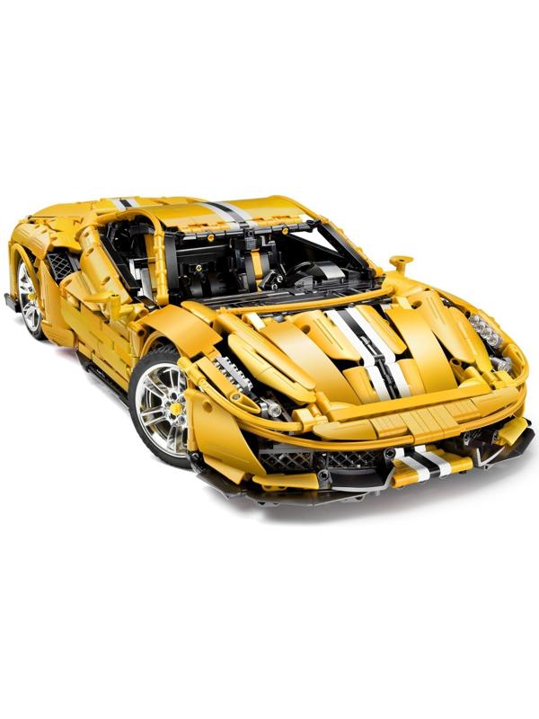 Конструктор радиоуправляемый CaDA 1:8 «Автомобиль Ferrari 458 Italia» C61057W / 3187 деталей