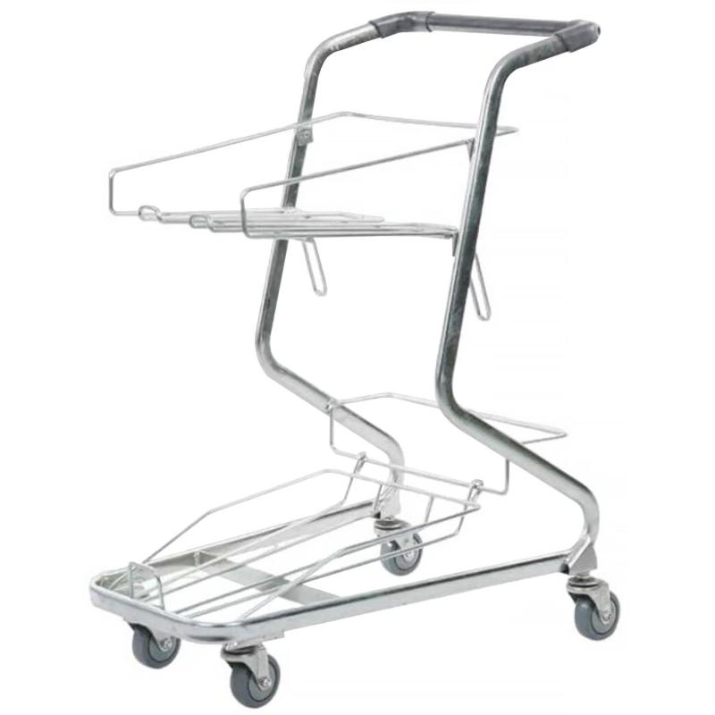 Тележка покупательская SM_JC1 ДДКПОП серый пластик