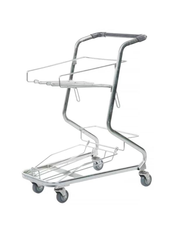 Тележка покупательская SM_JC1 ДДКПОП серый пластик