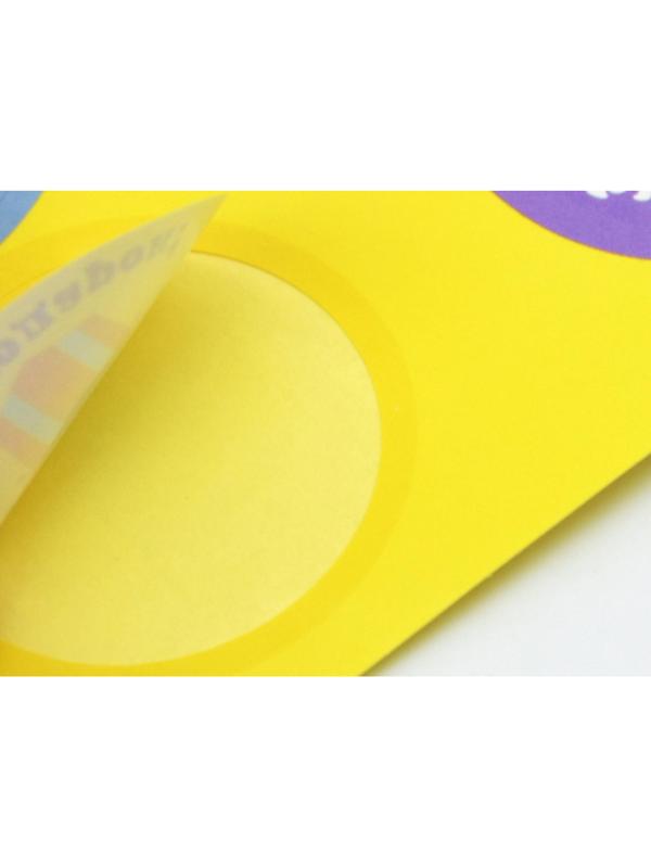 Наклейки детские поздравительные 36 шт С3807