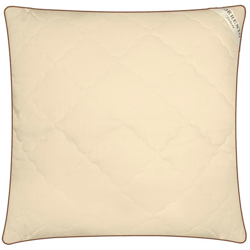 Подушка 70х70см, стеган., Верблюжья шерсть/сатин, (110504)