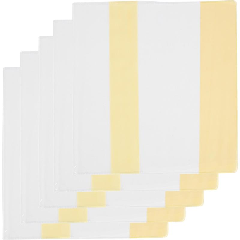 Набор обложек д/учеб №1School 5шт унив,цв.клапан 232x455, ПВХ,1114.2 110мкм