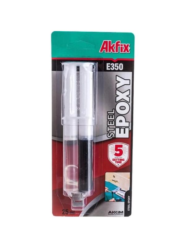 Клей эпоксидный для металла Akfix E350, 25 мл (AKU137)