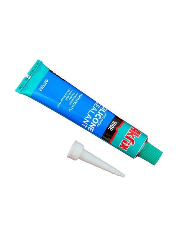 Герметик силиконовый универсальный Akfix 100E, позрачный, 50 мл. (SA111)