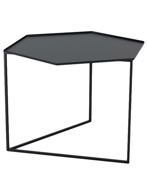 Стол журнальный KD_Триада -23 , комплект 2 шт. металл, черый