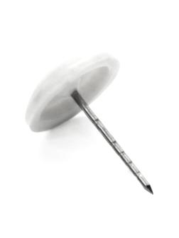 Датчик иглы пластиковые белые с насечкой 19 мм, 1000 шт/уп