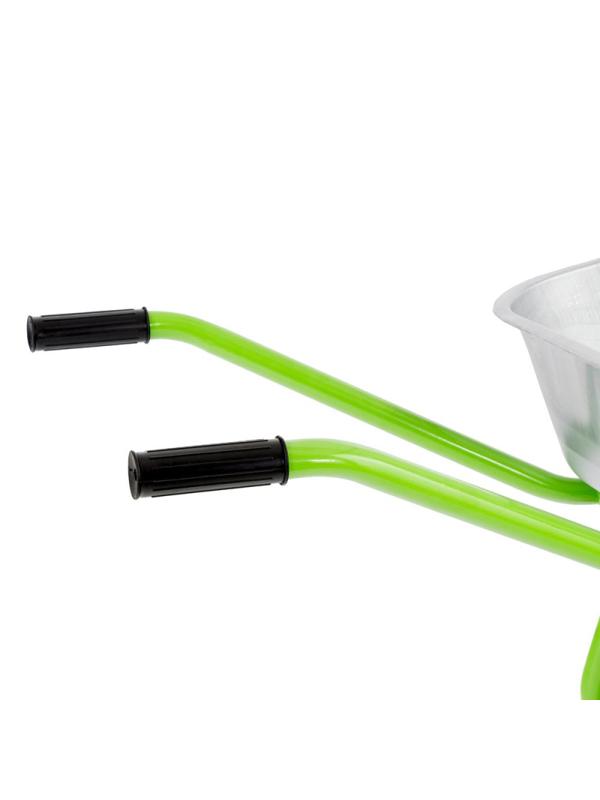 Тачка строительная с PU колесом, г/п 180 кг, объем 90 л// Сибртех 68968