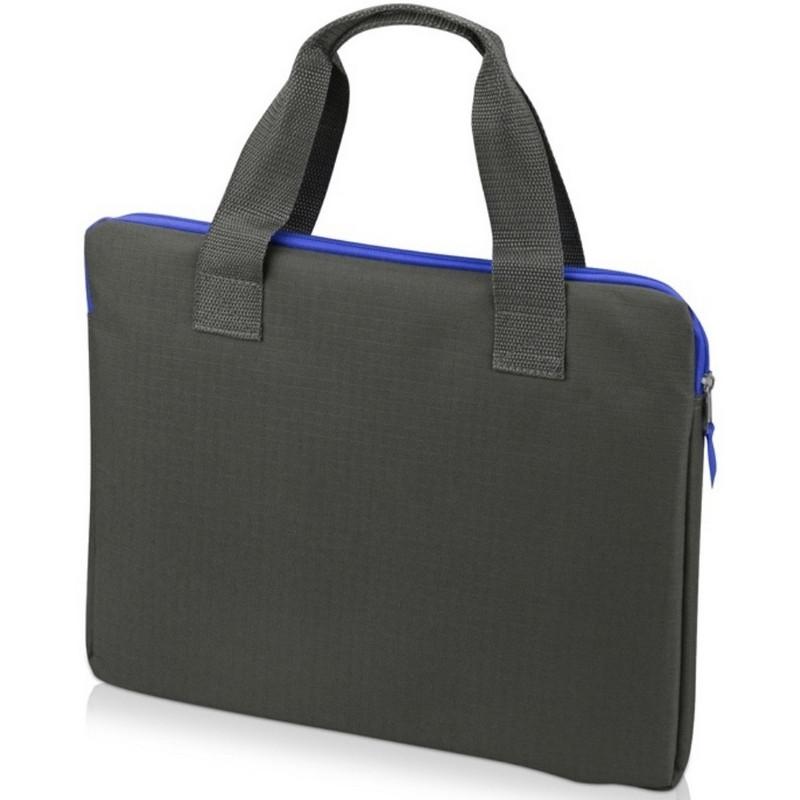 Конференц-сумка  Session, серый/синий 1919304