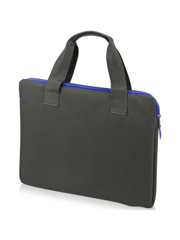 Конференц-сумка  Session, серый/синий 1919304
