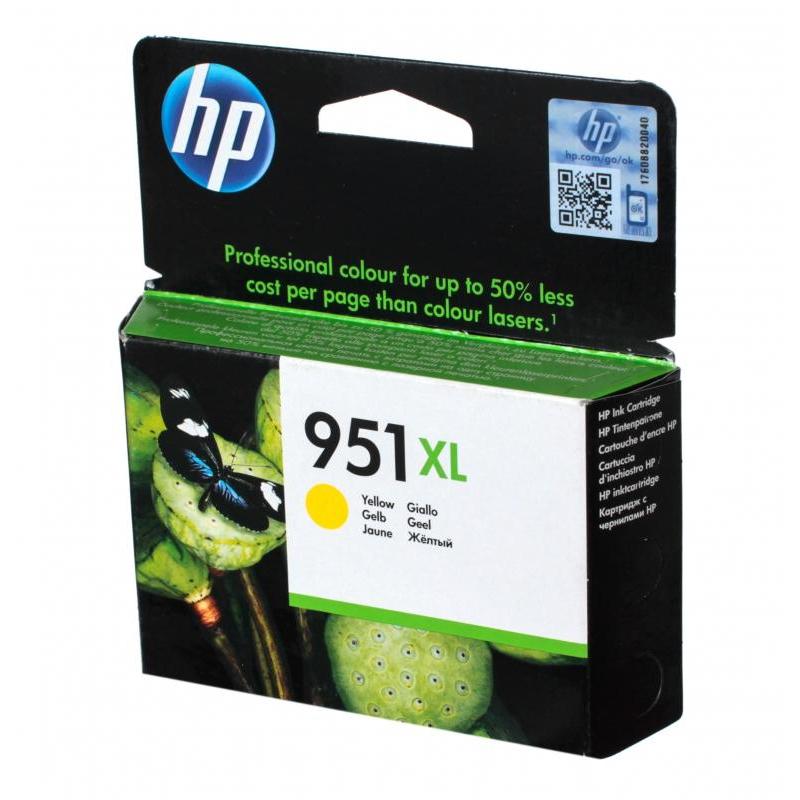 Картридж струйный HP 951XL CN048AE жел. пов.емк. для OJ Pro 8600