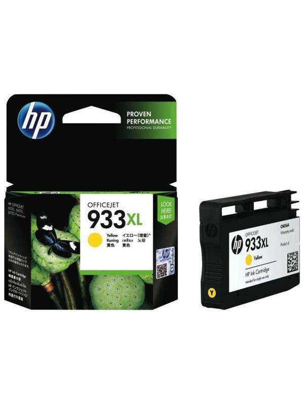 Картридж струйный HP 933XL CN056AE жел. пов.емк. для OJ 6600/6700