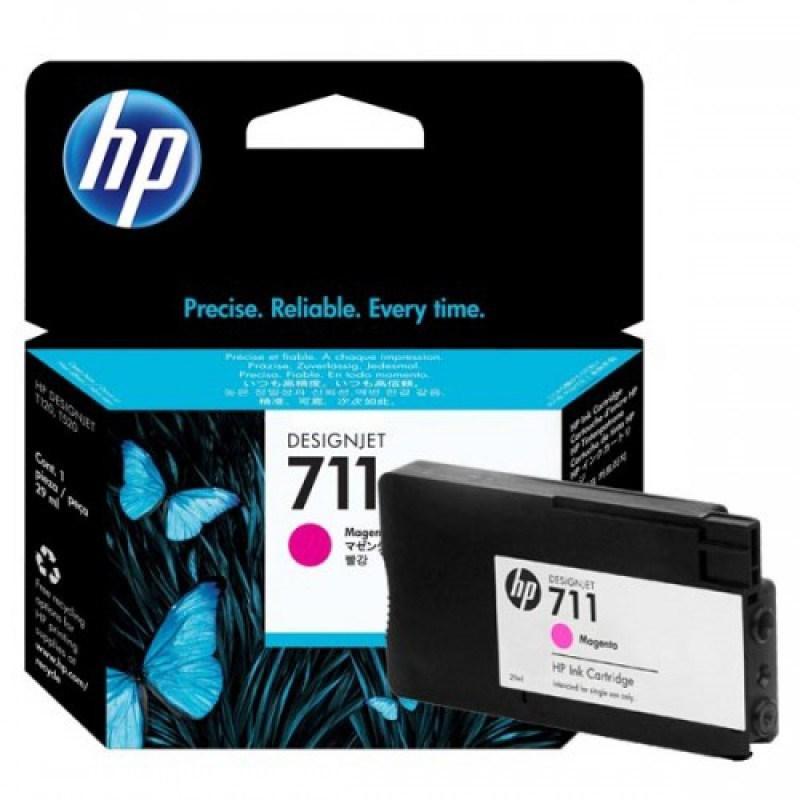 Картридж струйный HP 711 CZ131A пурп. для DgnJ T120/520