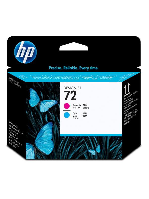 Головка печатающая HP 72 C9383A пурп./гол. для DgnJ T610/T1100