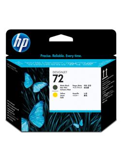 Головка печатающая HP 72 C9384A жел./мат.чер. для DgnJ T610/T1100