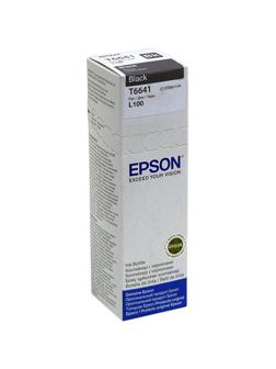 Контейнер с чернилами Epson T6641 C13T66414A/C13T664198 чер. для L100