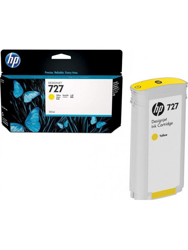 Картридж струйный HP 727 B3P21A жел. для Т920/Т1500