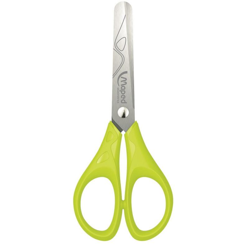 Ножницы Maped ESSENTIALS 130мм,пласт.эргономичн.ручки,ассорти,464210