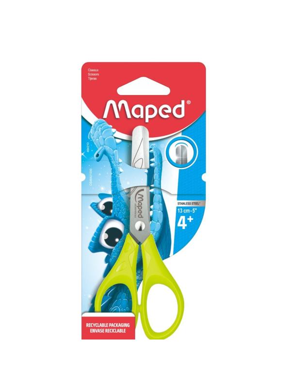 Ножницы Maped ESSENTIALS 130мм,пласт.эргономичн.ручки,ассорти,464210