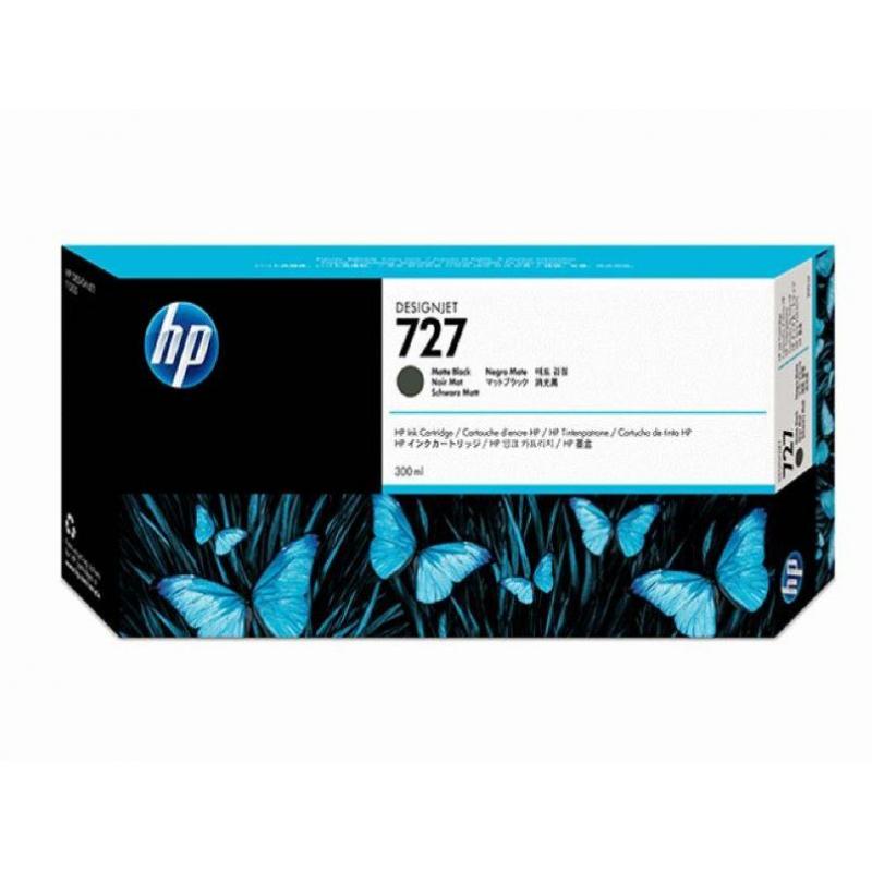 Картридж струйный HP 727 C1Q12A мат.чер. для DJ T1500/1530/920/930/2530