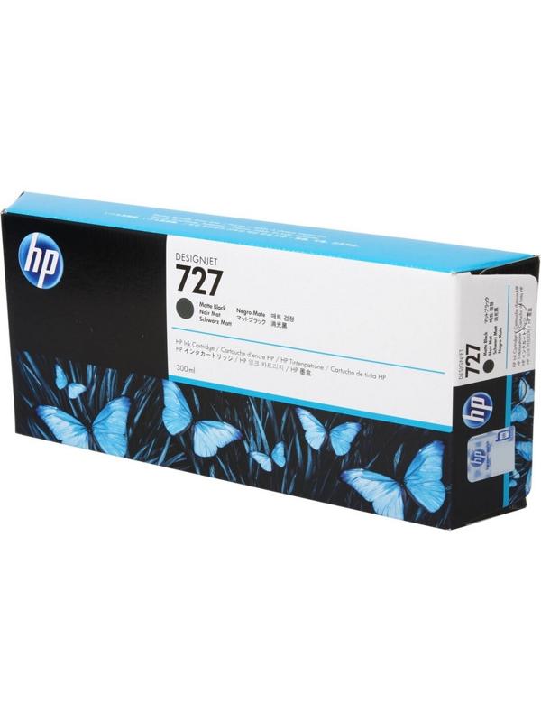 Картридж струйный HP 727 C1Q12A мат.чер. для DJ T1500/1530/920/930/2530
