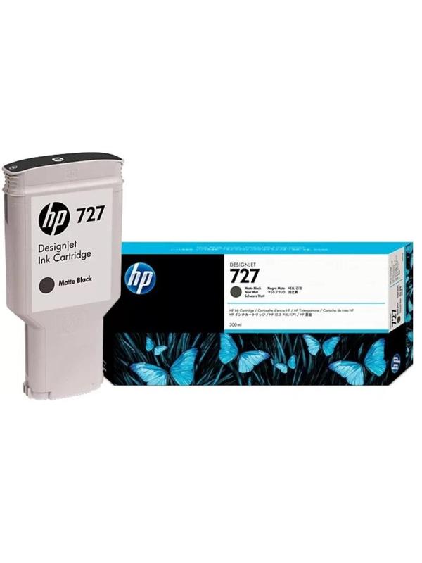 Картридж струйный HP 727 C1Q12A мат.чер. для DJ T1500/1530/920/930/2530