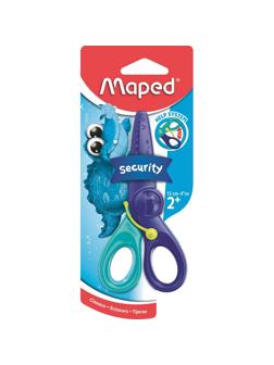 Ножницы Maped KIDIPULSE SECURITY 120мм,пластик.лезвия,синие,472110