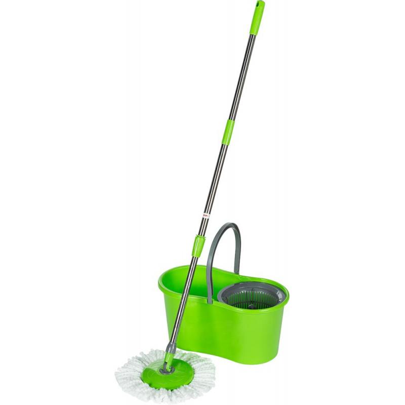 Комплект для уборки вращающийся МОП Аzur 072800 (швабра, ведро с отжимом)