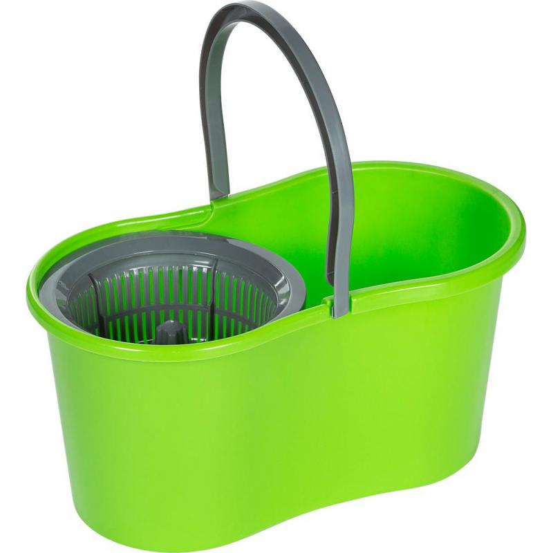 Комплект для уборки вращающийся МОП Аzur 072800 (швабра, ведро с отжимом)