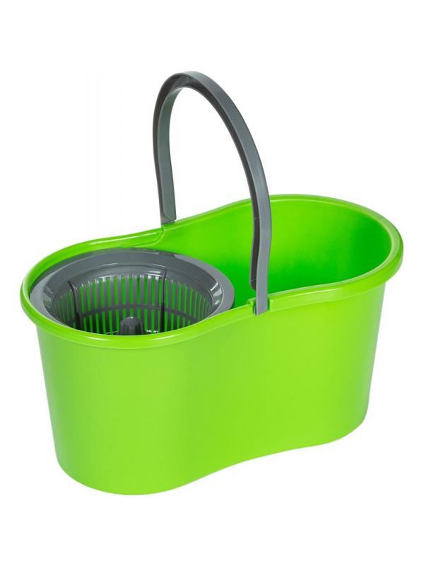 Комплект для уборки вращающийся МОП Аzur 072800 (швабра, ведро с отжимом)