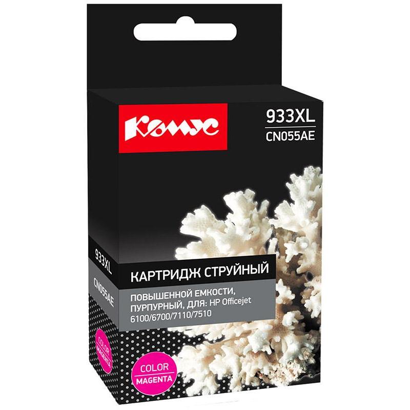 Картридж струйный Комус 933XL CN055AE пур. пов.емк. для HP OJ 6100/6600