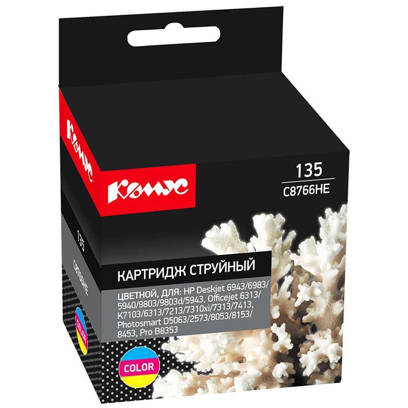 Картридж струйный Комус 135 C8766HE цв. для HP DJ D4163, OJK7103