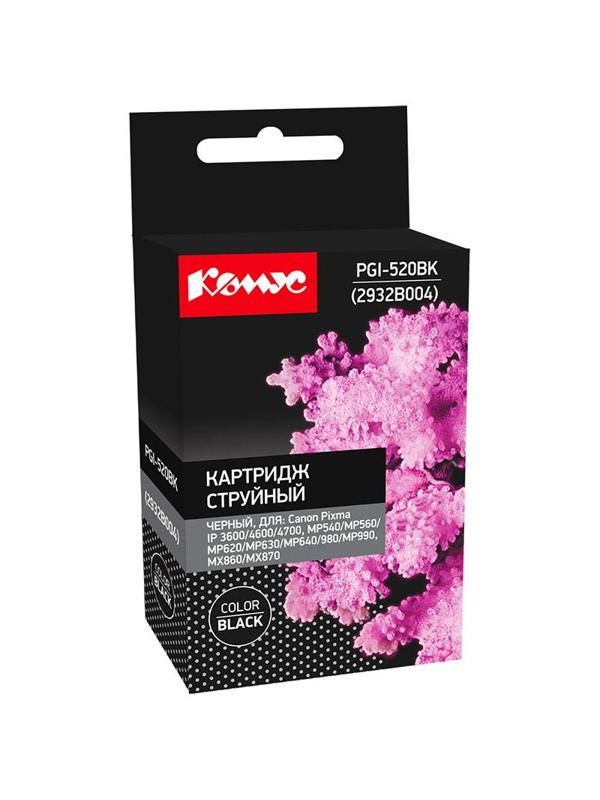 Картридж струйный Комус PGI-520BK (2932B004) чер. для Canon IP3600