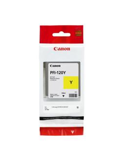 Картридж струйный Canon PFI-120 (2888C001) жел. (130мл) для TM-200/205/300