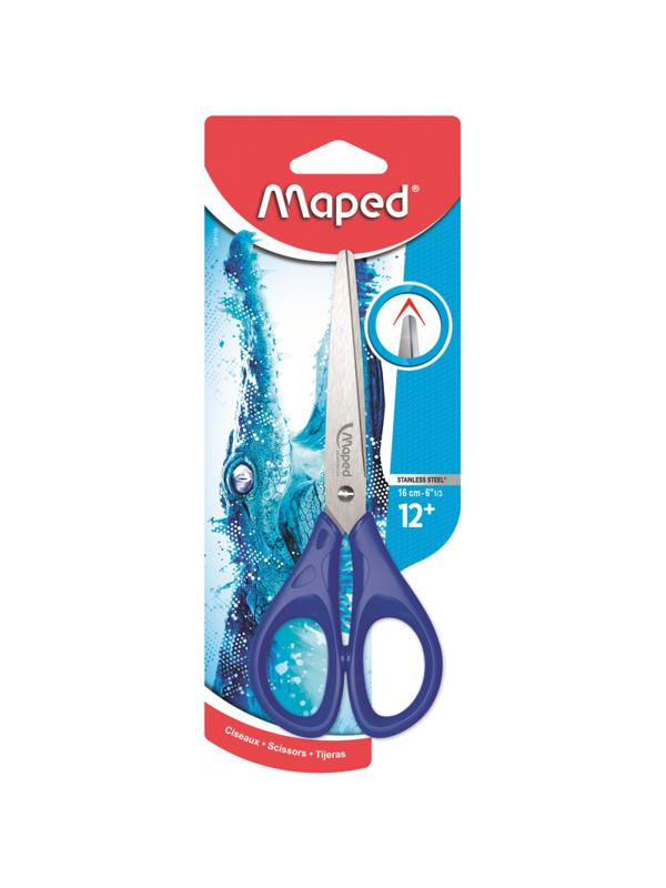 Ножницы Maped PULSE 160мм,нерж.сталь,пласт.симметр.ручки,ассорти,476110