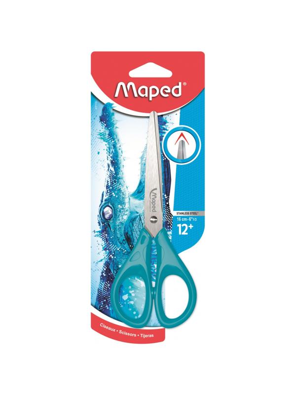 Ножницы Maped PULSE 160мм,нерж.сталь,пласт.симметр.ручки,ассорти,476110