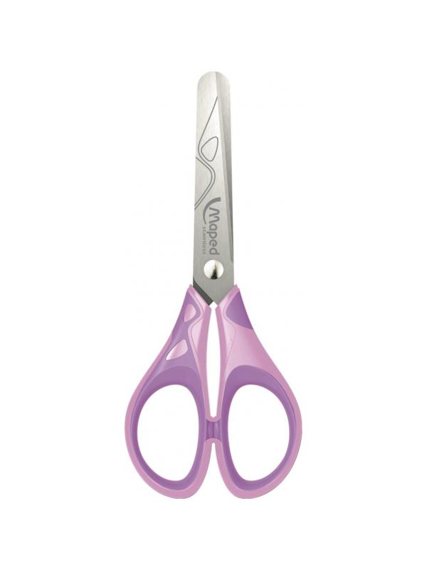 Ножницы Maped ESSENTIALS SOFT PASTEL 130мм,прорезин.симм.руч,ассорт,464411