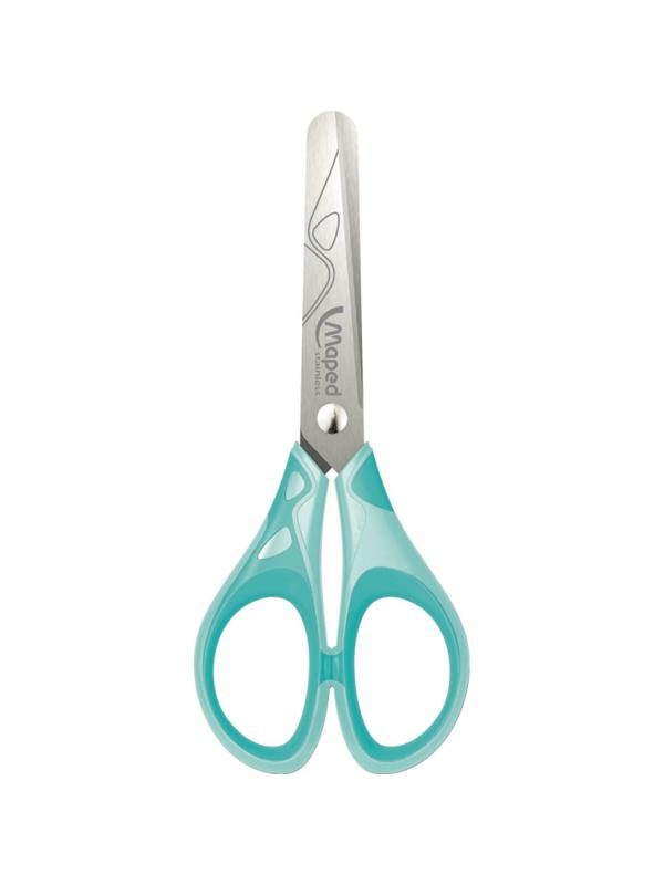 Ножницы Maped ESSENTIALS SOFT PASTEL 130мм,прорезин.симм.руч,ассорт,464411