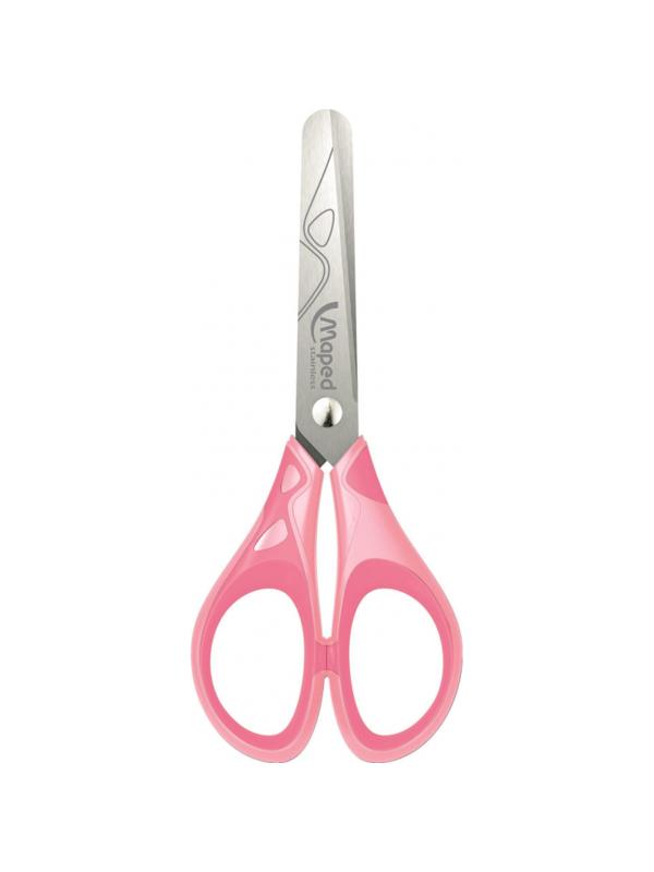 Ножницы Maped ESSENTIALS SOFT PASTEL 130мм,прорезин.симм.руч,ассорт,464411