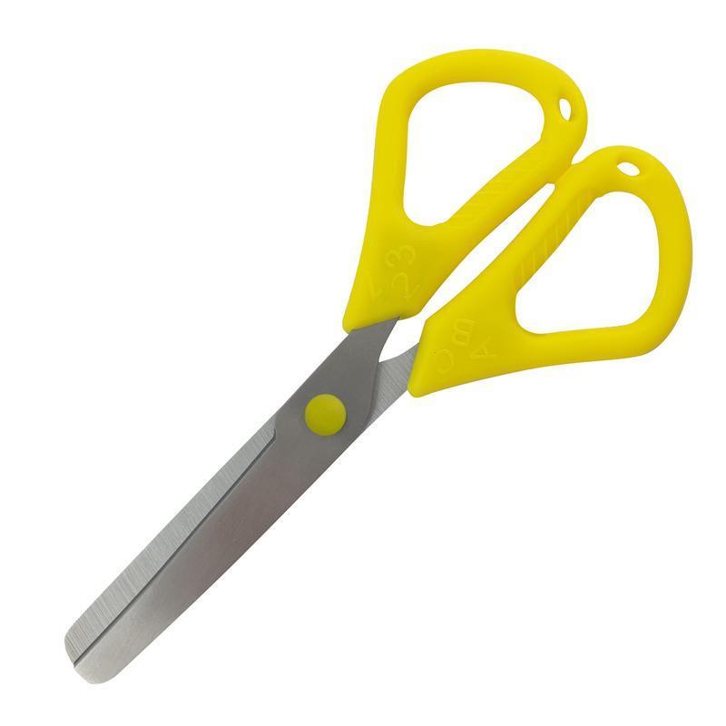 Ножницы детские Kores ABC,120мм,с пластиковыми ручками,тупоконечные,ассорти