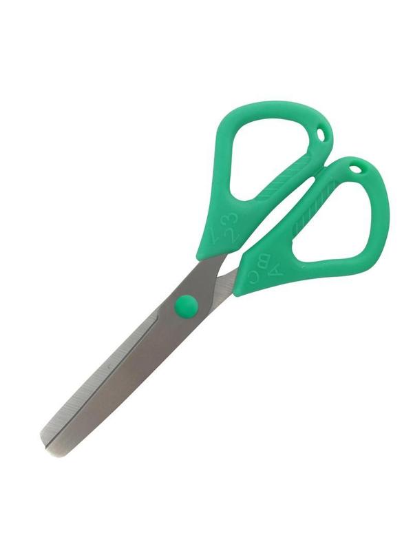 Ножницы детские Kores ABC,120мм,с пластиковыми ручками,тупоконечные,ассорти