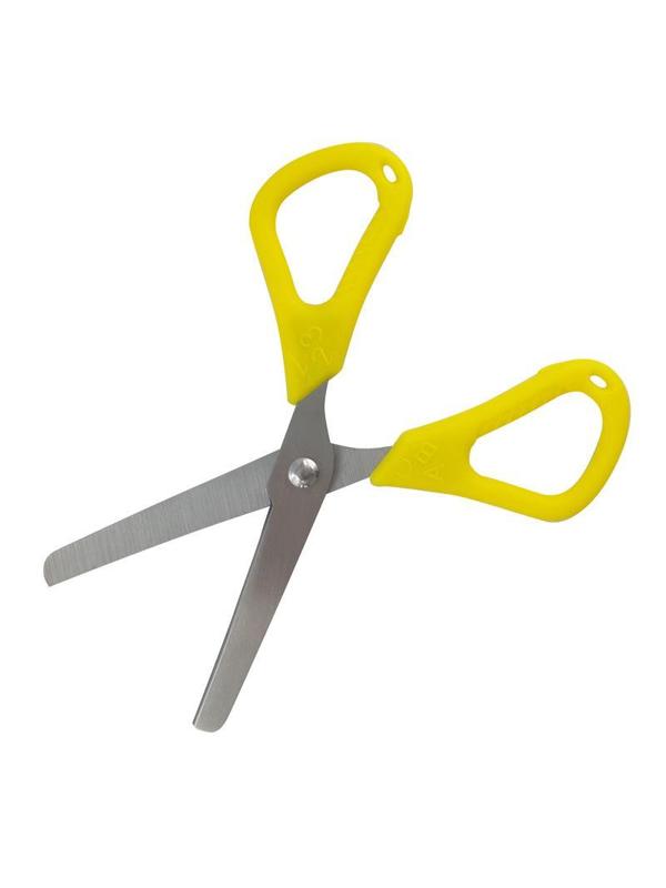 Ножницы детские Kores ABC,120мм,с пластиковыми ручками,тупоконечные,ассорти